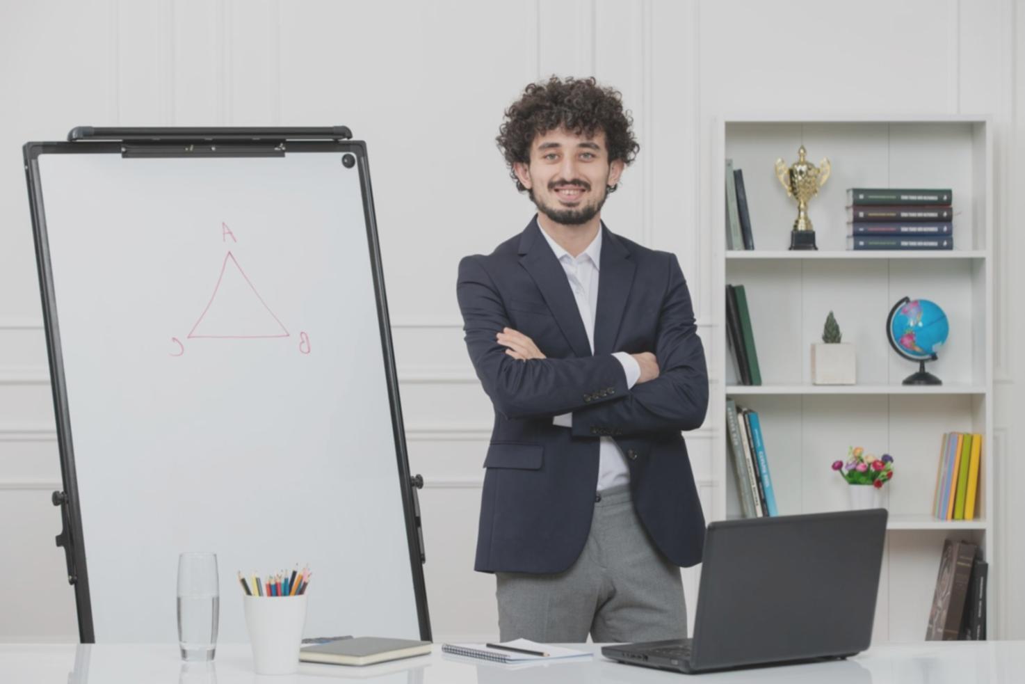 Financial planning workspace with budget documents and calculator